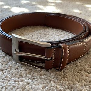 Brown leather belt Johnston and Murphy